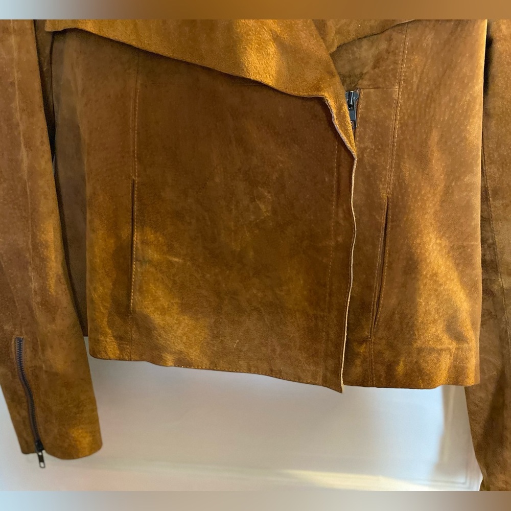BB Dakota Sueded Leather Jacket - Picture 4 of 6